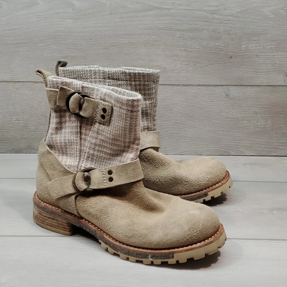 Woolrich Womens Baltimore Comfort Ankle Suede Booties shoes sz 7